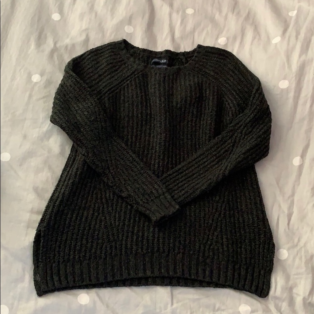 Green American Eagle sweater